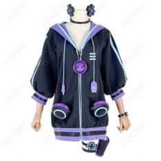 大人ネプテューヌの魅力を端正に再現する近未来コートセット｜写真映えと着やすさを両立 - 1枚目の画像（サムネイル）