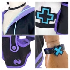 大人ネプテューヌの魅力を端正に再現する近未来コートセット｜写真映えと着やすさを両立 - 3枚目の画像（サムネイル）