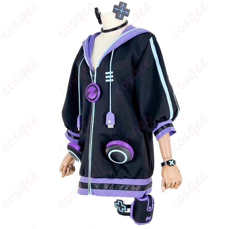 大人ネプテューヌの魅力を端正に再現する近未来コートセット｜写真映えと着やすさを両立 - 2枚目の画像