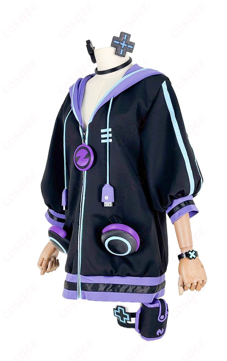 超次元ゲイム ネプテューヌ 大人ネプテューヌ コスプレ衣装-3