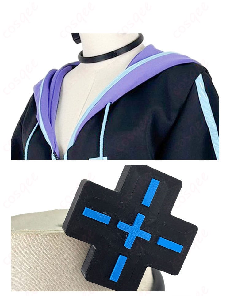 超次元ゲイム ネプテューヌ 大人ネプテューヌ コスプレ衣装-4