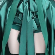 アグネス・ミデルの深緑ドレスで凛と映える コスプレ衣装セット - 5枚目の画像（サムネイル）