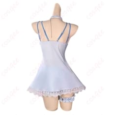 ホロライブ 白銀ノエル 新衣装風コスプレ 一体感あるセットで写真映え - 5枚目の画像（サムネイル）