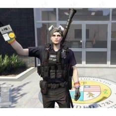 ストグラ 後藤れむ コスプレ衣装｜犬耳＋SWAT風パーカーで高再現、イベント映え - 2枚目の画像（サムネイル）