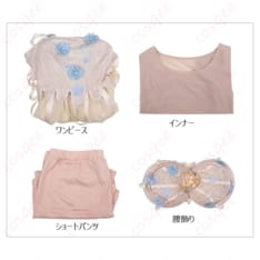 ウェンズデーのイーニッドに変身するポップ可愛いドレス衣装 セット内容充実で撮影もイベントもOK - 5枚目の画像（サムネイル）