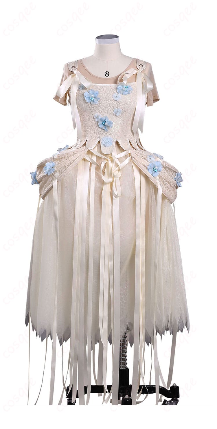 ウェンズデー イーニッド・シンクレア 狼族の少女 ドレス コスプレ衣装-2