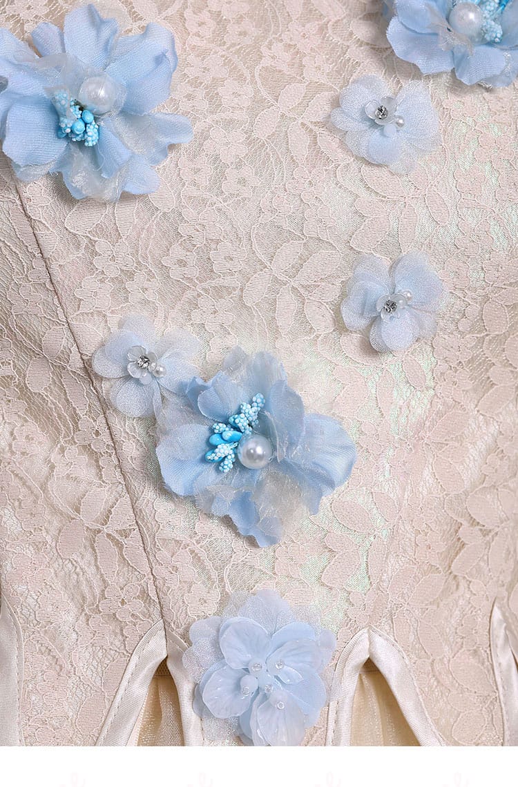 ウェンズデー イーニッド・シンクレア 狼族の少女 ドレス コスプレ衣装-10