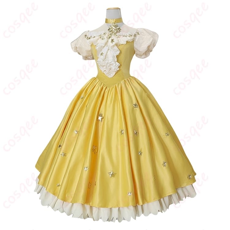 木之本桜の星のドレスで可憐にきらめく コスプレ衣装 XS〜XXL対応 - 2枚目の画像