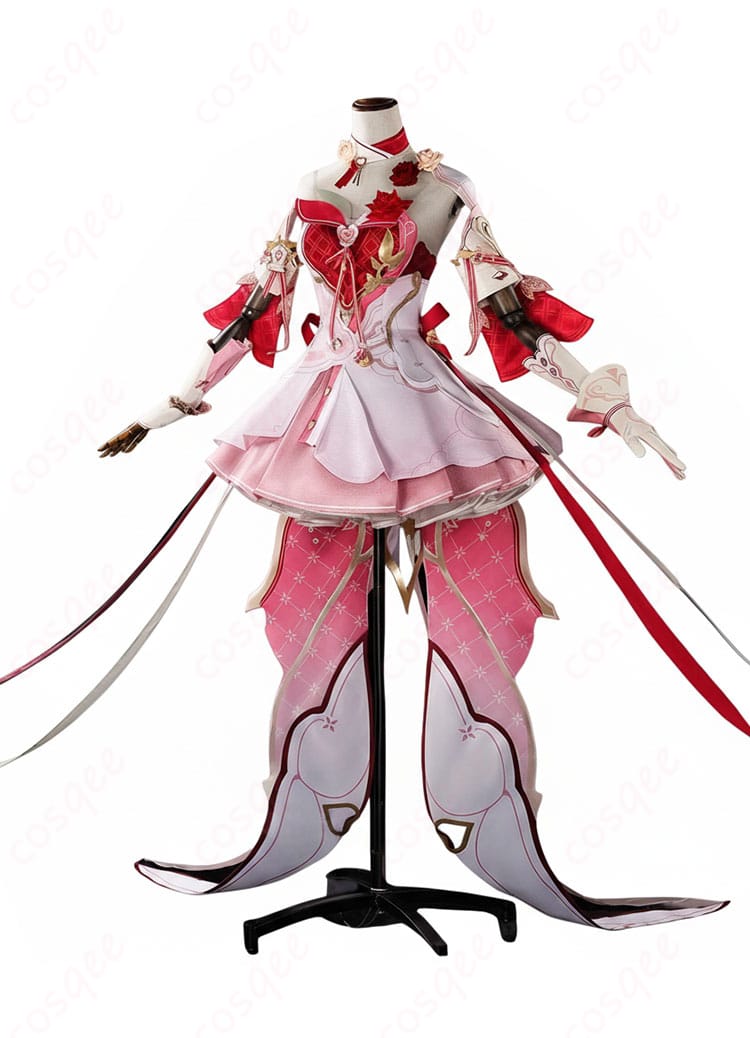 崩壊3rd エリシア バトルスーツ Hi♪ 愛願妖精♥ コスプレ衣装-2