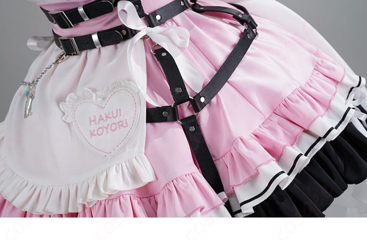 hololive ホロライブ 博衣こより メイド衣装 コスプレ衣装-7