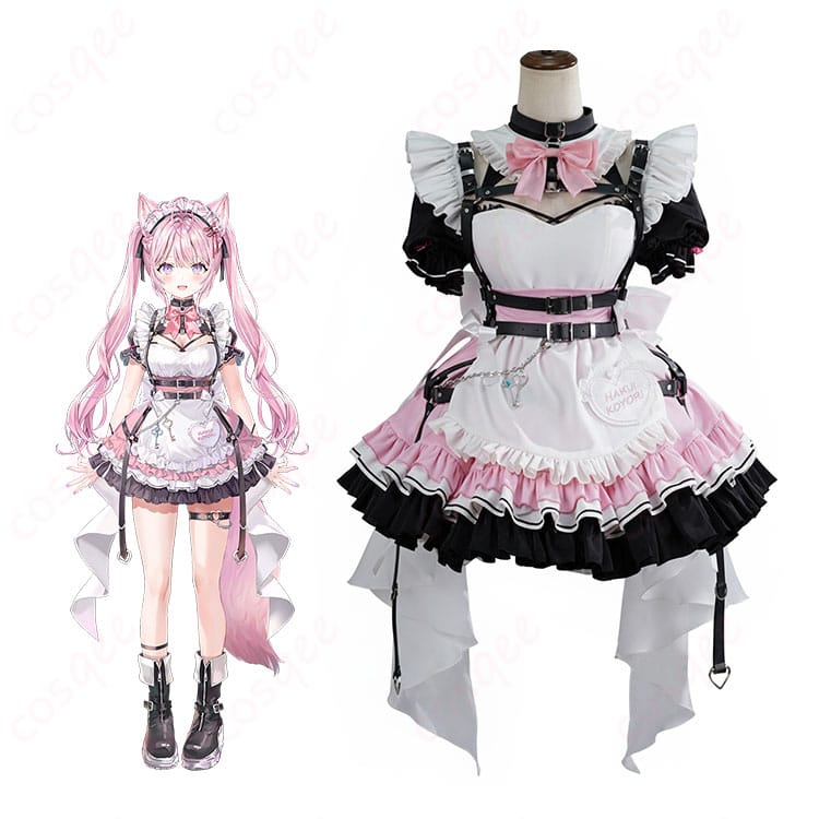 hololive ホロライブ 博衣こより メイド衣装 コスプレ衣装-1