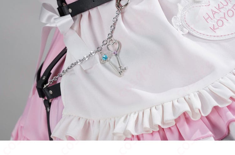 hololive ホロライブ 博衣こより メイド衣装 コスプレ衣装-9