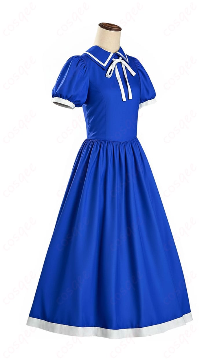 カードキャプターさくら 木之本桜 私服 ワンピース コスプレ衣装-3