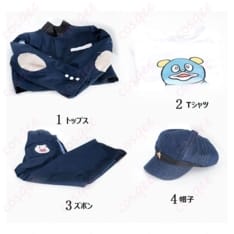 HUNDRED LINE 丸子楽 私服コスプレ 街歩きにも馴染むストリート風セット - 6枚目の画像（サムネイル）