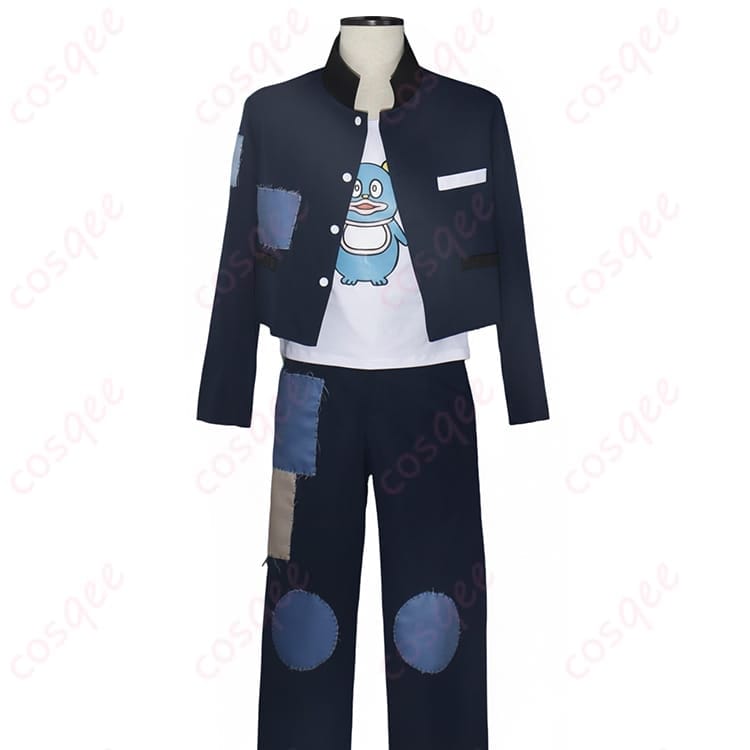 HUNDRED LINE 丸子楽 私服コスプレ 街歩きにも馴染むストリート風セット - 1枚目の画像