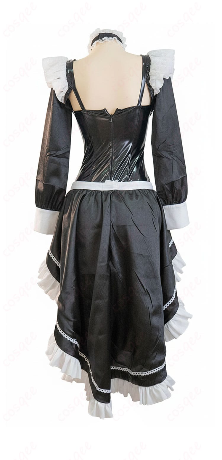 勝利の女神:NIKKE ミハラ メイド服 コスプレ衣装-4