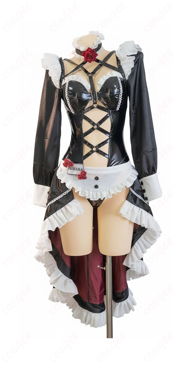 勝利の女神:NIKKE ミハラ メイド服 コスプレ衣装-2