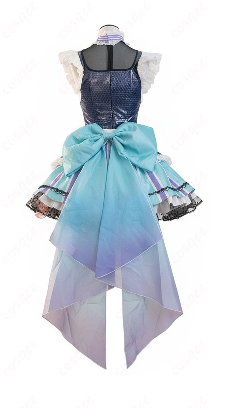 勝利の女神:NIKKE リトルマーメイド メイド服 コスプレ衣装-4