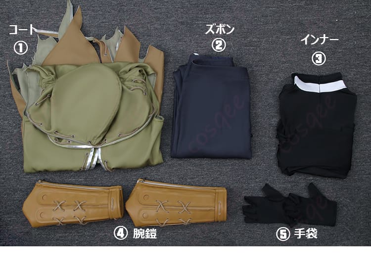 IdentityV 第五人格 傭兵(ナワーブ・サベダー) 初期衣装 コスプレ衣装-11