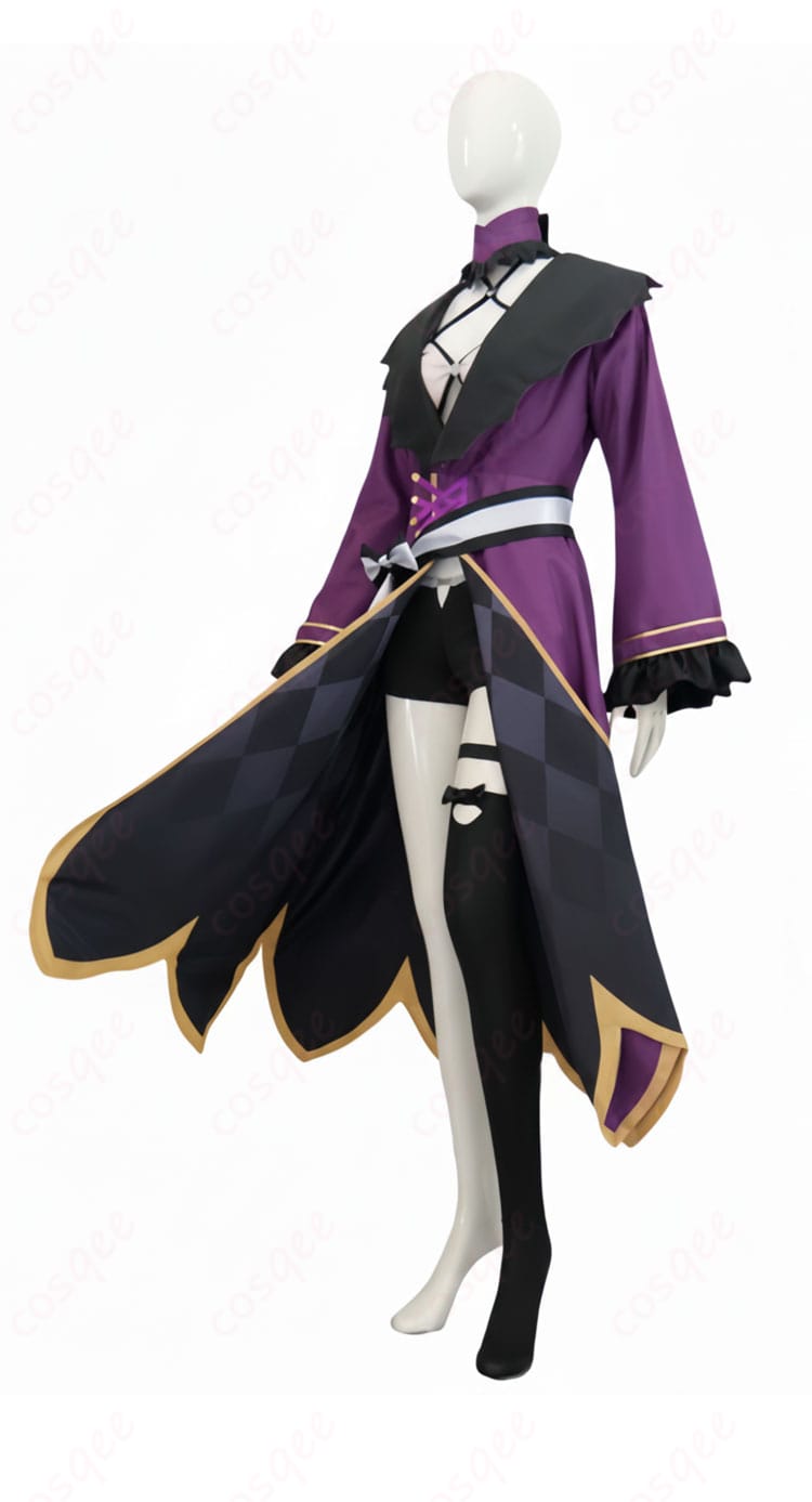 天使☆騒々 RE-BOOT! 前世は異世界の魔族 谷風天音 コスプレ衣装-3