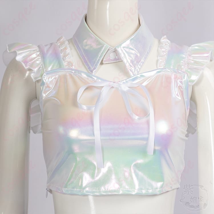 藤田ことね「雨上がりのアイリス」衣装で清楚ガーリーに輝くコスプレ一式 - 4枚目の画像