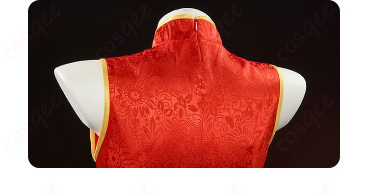 To LOVEる -とらぶる- 金色の闇 ヤミ チャイナドレス コスプレ衣装-10