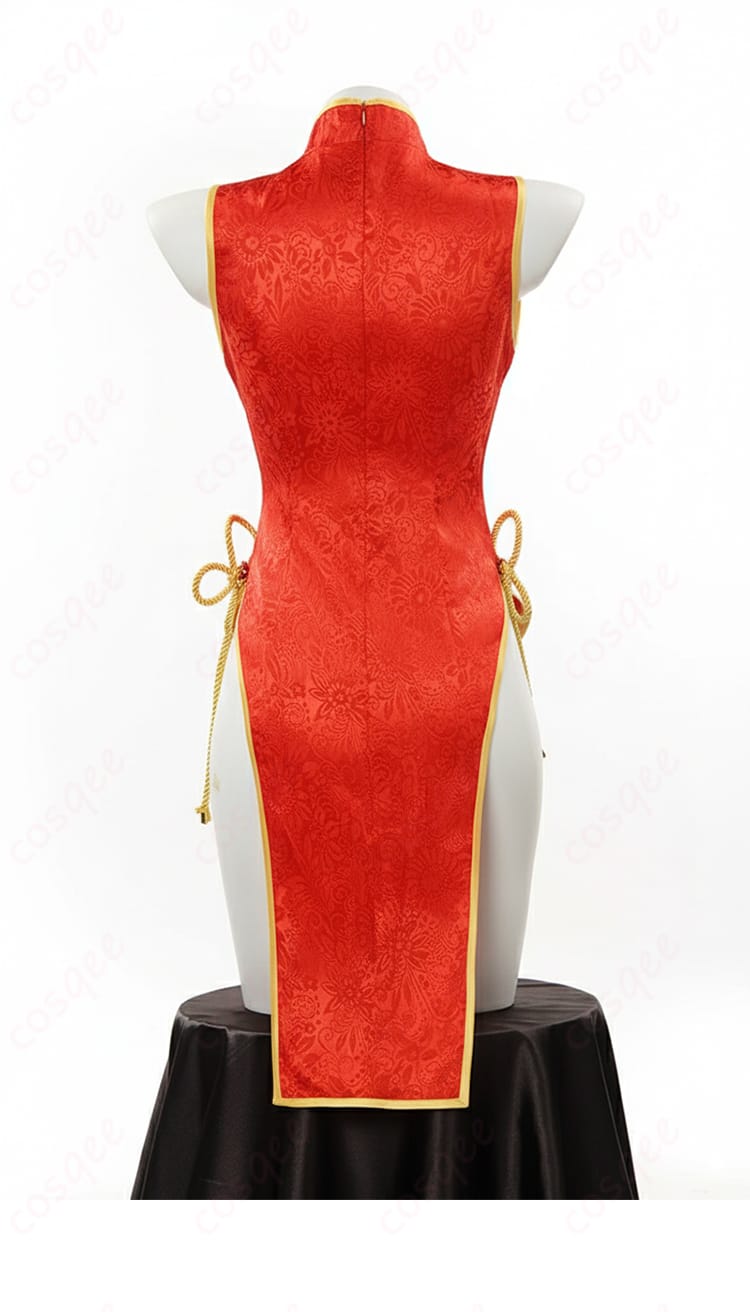 To LOVEる -とらぶる- 金色の闇 ヤミ チャイナドレス コスプレ衣装-4