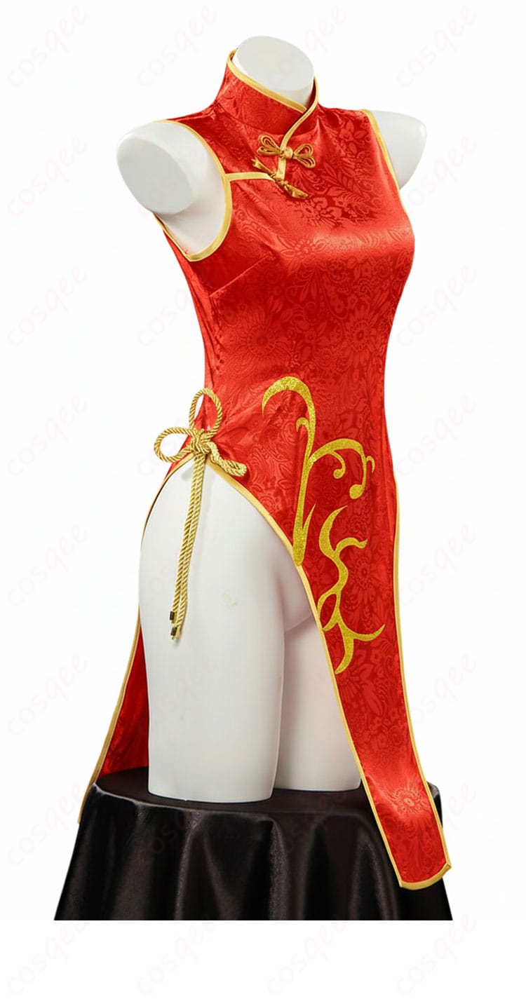 To LOVEる -とらぶる- 金色の闇 ヤミ チャイナドレス コスプレ衣装-3