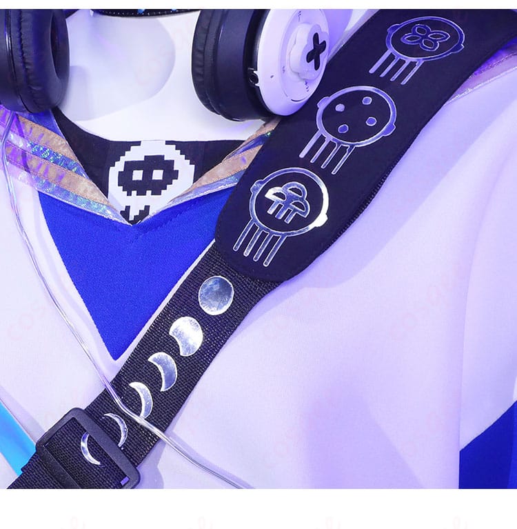 アークナイツ ミヅキ 永遠のプレイヤー コスプレ衣装-4