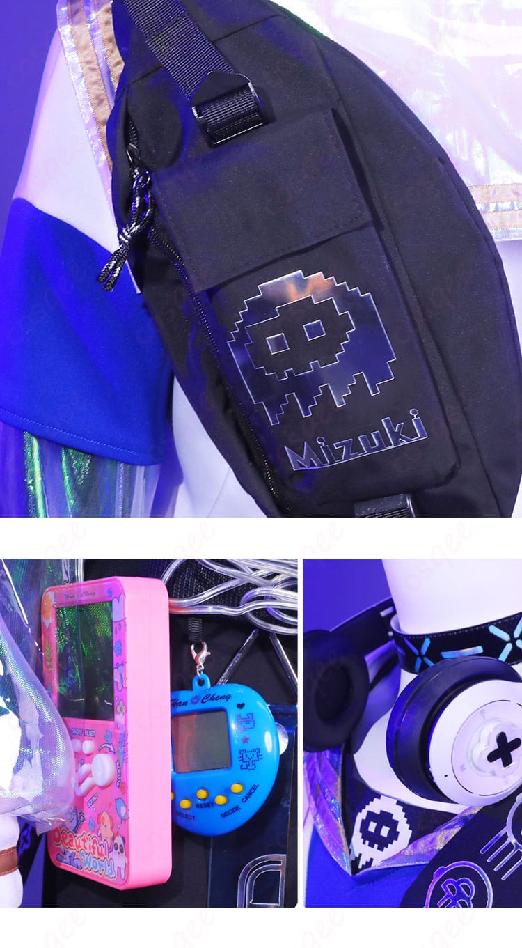 アークナイツ ミヅキ 永遠のプレイヤー コスプレ衣装-7