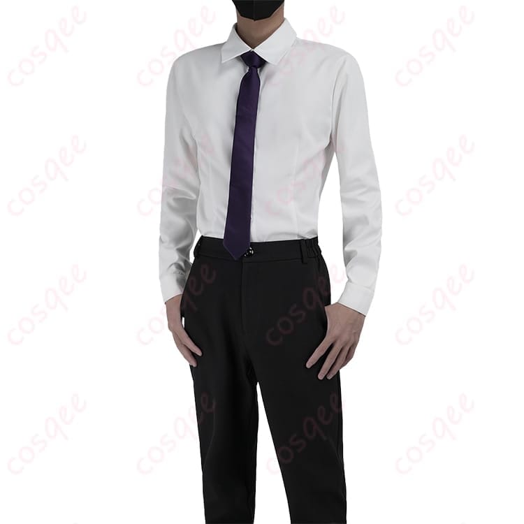 Dr.STONE ゼノの知性と威厳をまとうコスプレ衣装 セットで即完成 - 4枚目の画像