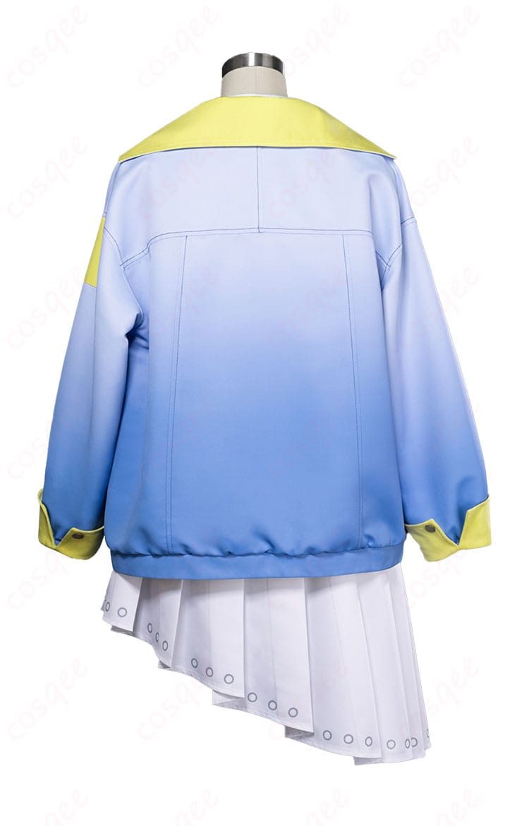 プロジェクトセカイ カラフルステージ! feat. 初音ミク そして知る『伝説』 小豆沢こはね スカイランナー・ジャケット コスプレ衣装-4