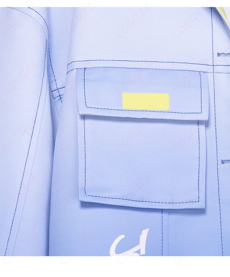 プロジェクトセカイ カラフルステージ! feat. 初音ミク そして知る『伝説』 小豆沢こはね スカイランナー・ジャケット コスプレ衣装-6