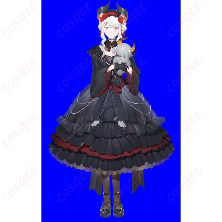 にじさんじ レヴィ・エリファ ゴスロリ新衣装 コスプレ｜写真映えと上品さを両立 - 1枚目の画像