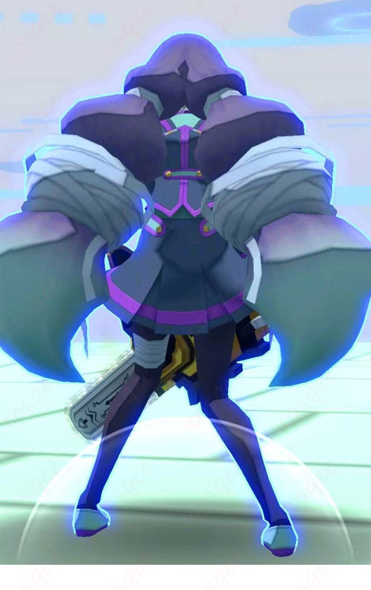 #コンパス 戦闘摂理解析システム 双挽乃保 制服 コスプレ衣装-2