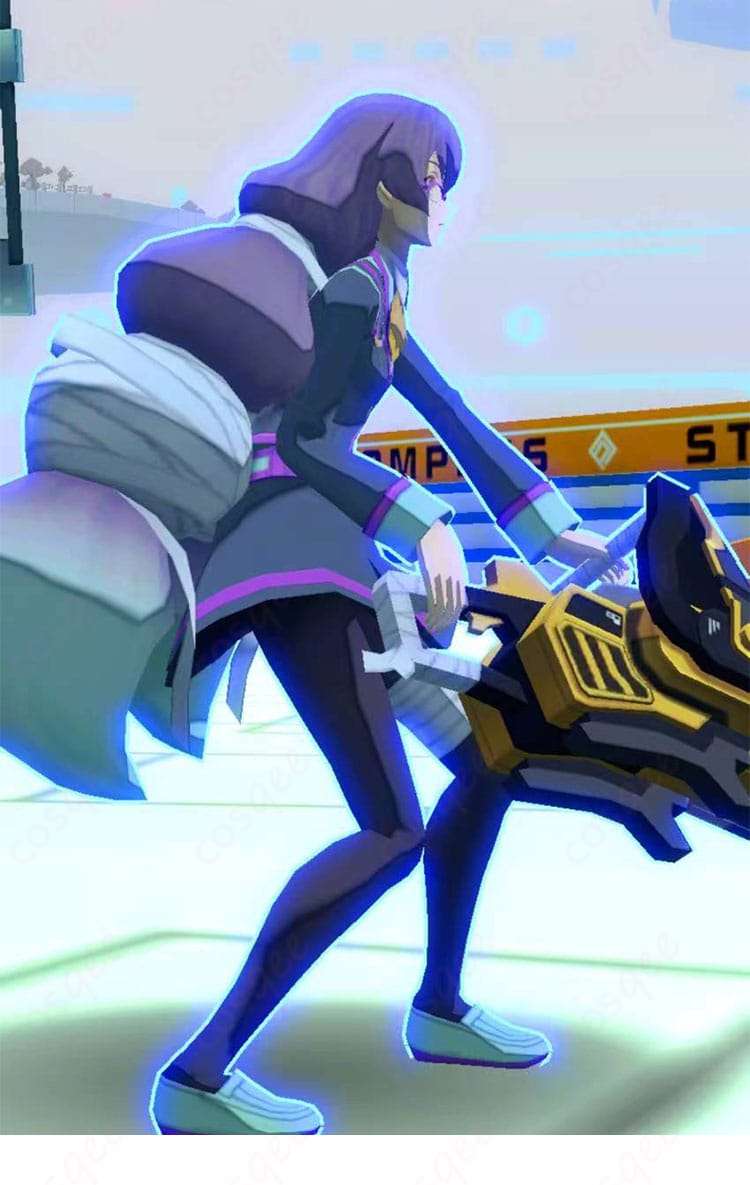 #コンパス 戦闘摂理解析システム 双挽乃保 制服 コスプレ衣装-3