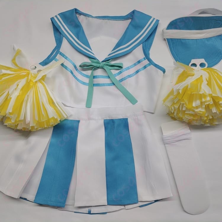 ブルーアーカイブ 伊落マリーのチアガール衣装で元気可愛いを纏う｜撮影もイベントも映える一着 - 5枚目の画像