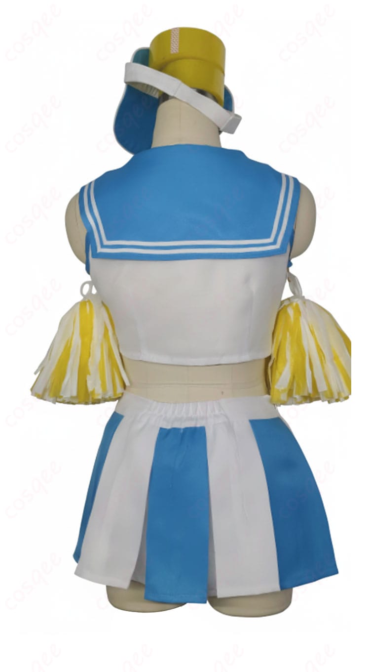 ブルーアーカイブ 伊落マリー チアガール 衣装 コスプレ衣装-5