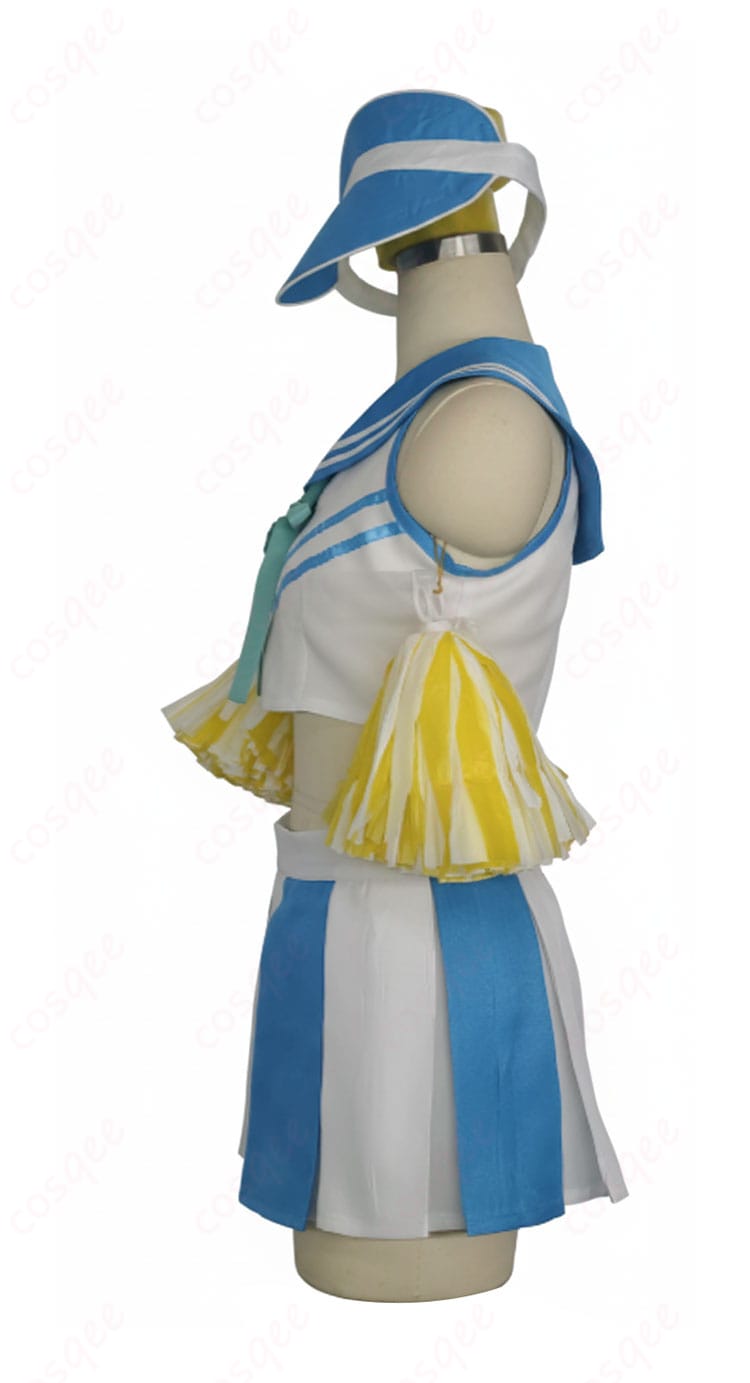 ブルーアーカイブ 伊落マリー チアガール 衣装 コスプレ衣装-4