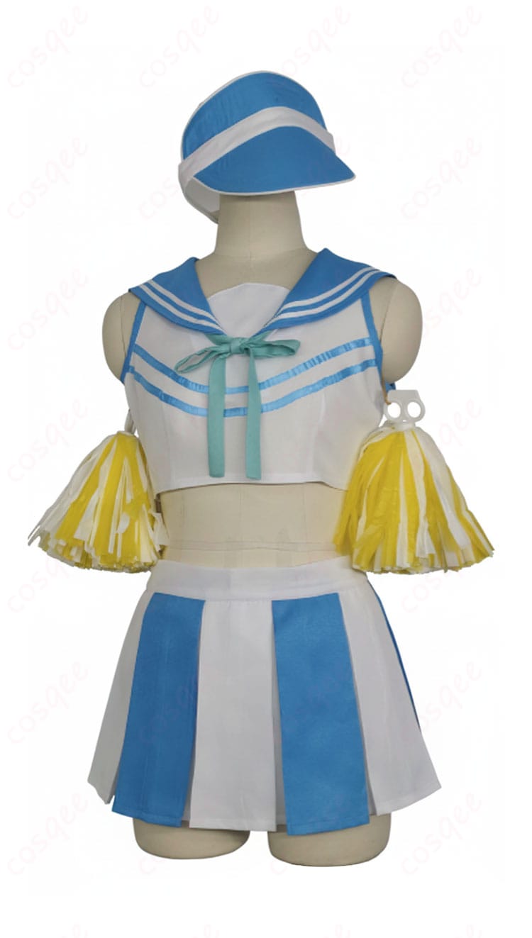 ブルーアーカイブ 伊落マリー チアガール 衣装 コスプレ衣装-2