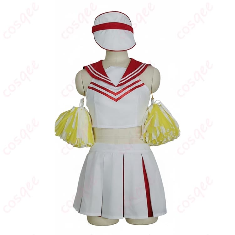 春原ココナのチアガール風コスプレ衣装 元気可愛いデザインでイベント映え - 1枚目の画像
