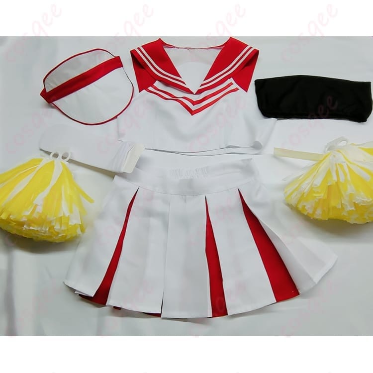 春原ココナのチアガール風コスプレ衣装 元気可愛いデザインでイベント映え - 5枚目の画像