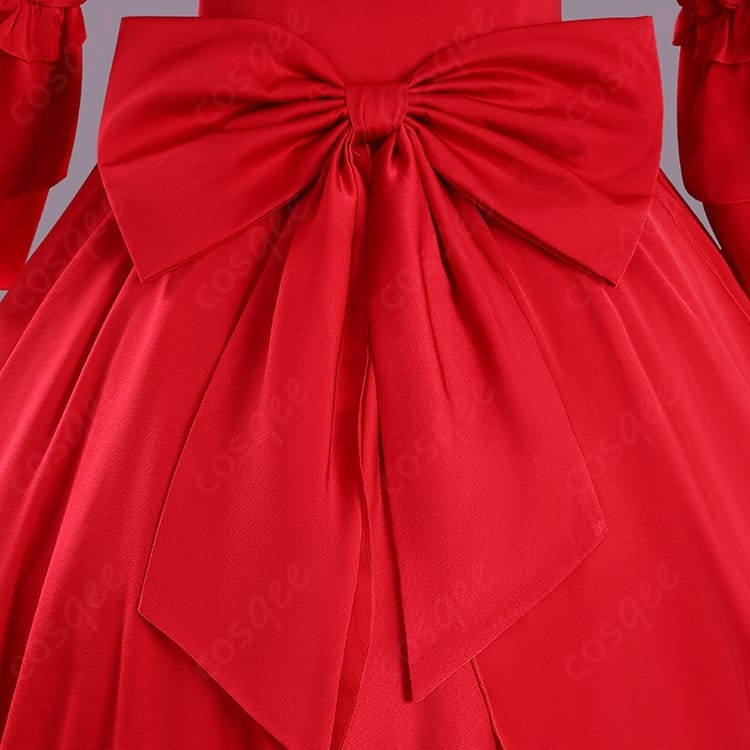 スカーレット・エル・ヴァンディミオンの気品を纏う コスプレ衣装｜上品で写真映えする令嬢ドレス - 5枚目の画像