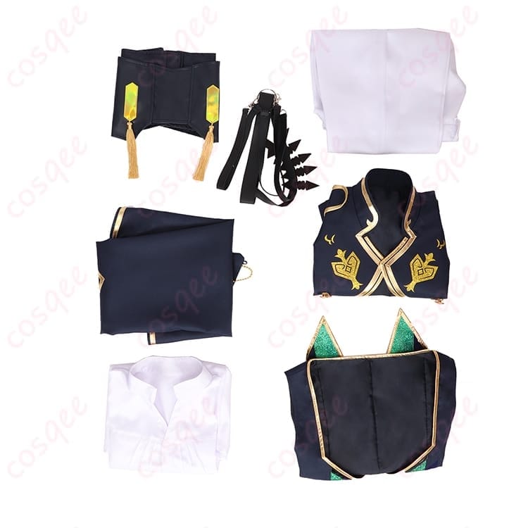 にじさんじ Ren Zotto OVERTURE風コスプレ｜ロングコートとマントで映える一着 - 4枚目の画像