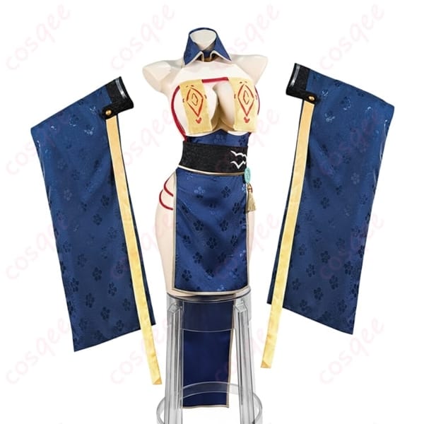 アズールレーン 霊幻艦船 新春チャイナドレス コスプレ 衣装一式で華やかに決まる