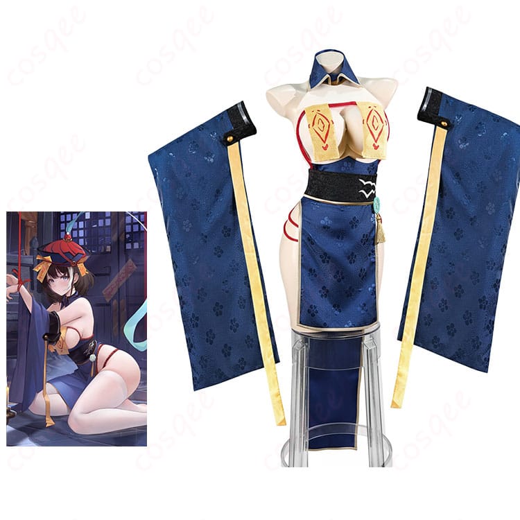 アズールレーン 華甲 霊幻艦船新春夜 コスプレ衣装-1