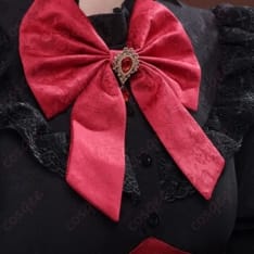 リゼロのラムを上品に魅せるゴシックドレス コスプレ衣装｜映えシルエットと小物充実 - 4枚目の画像（サムネイル）