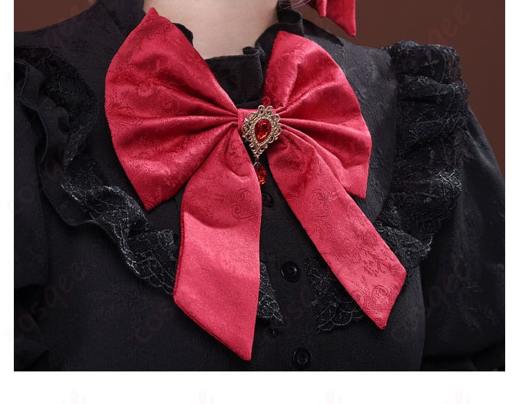 Re:ゼロから始める異世界生活 ラム ゴシックドレス姿 コスプレ衣装-6