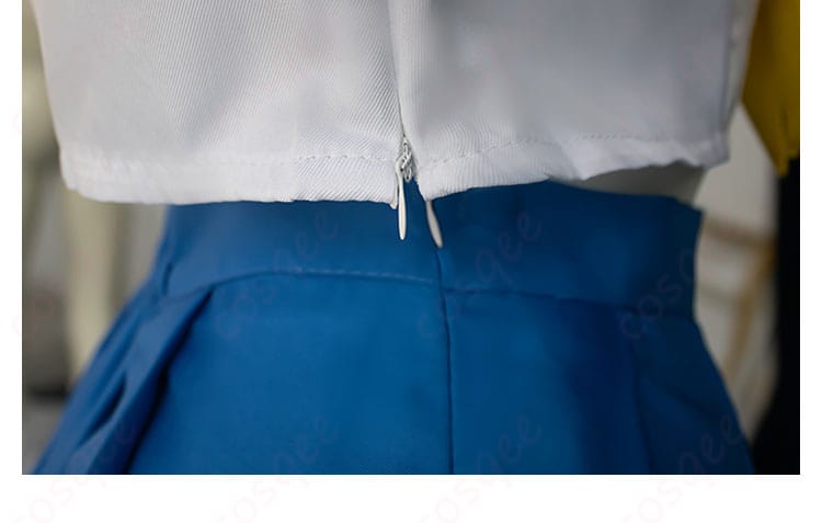 らき☆すた 泉こなた 夏服 コスプレ衣装 セーラー服-7