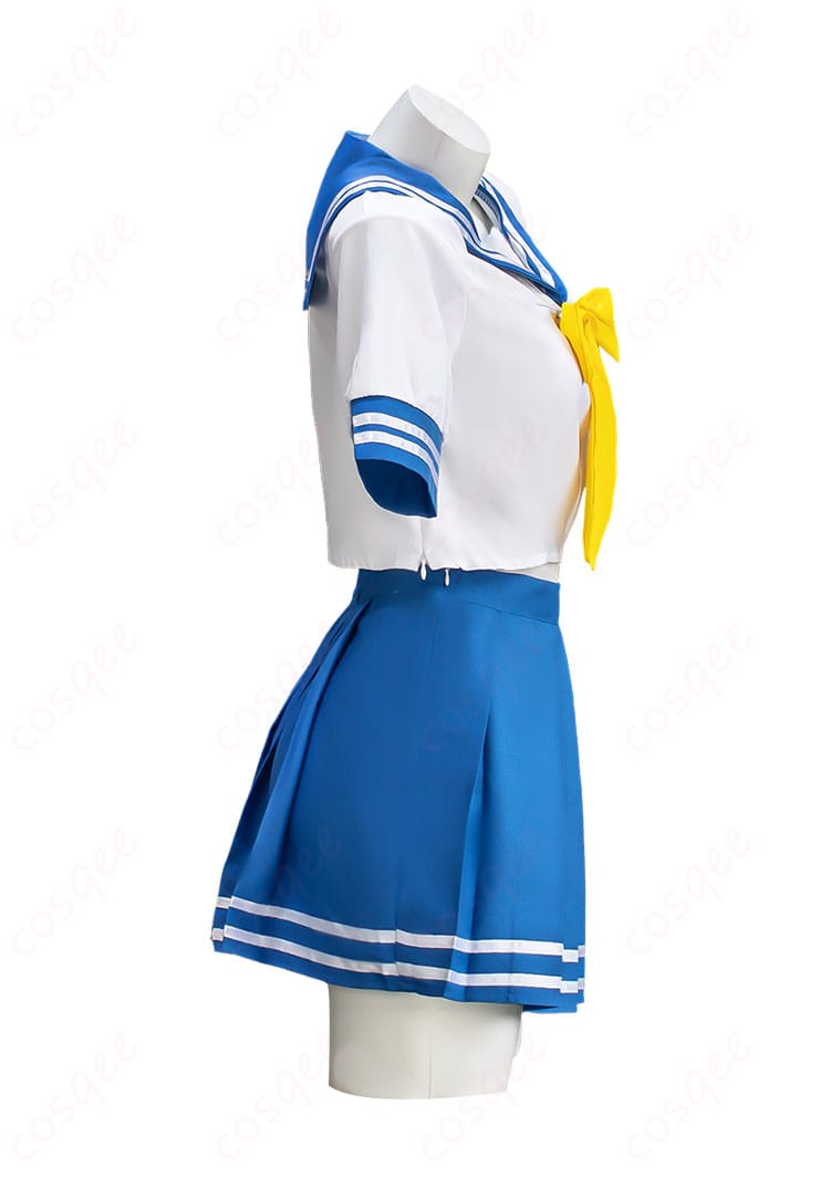らき☆すた 泉こなた 夏服 コスプレ衣装 セーラー服-4